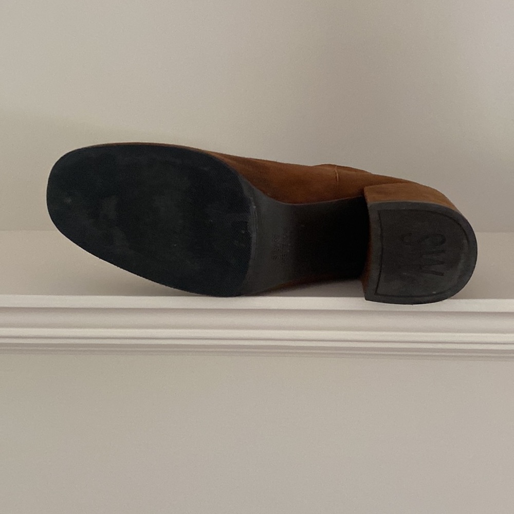 Stuart Weitzman Brown Suede Bootie | Size 8 - image 4